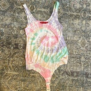Like new Philanthropy tie dye bodysuit